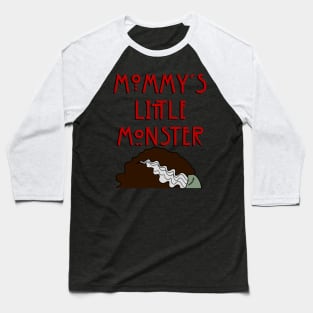 Mommy’s Little Monster - Bride Baseball T-Shirt